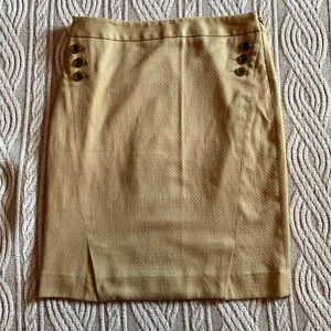 The Limited Khaki Pencil Skirt size 4